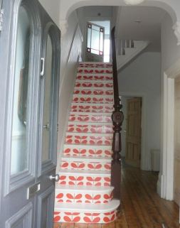 patterned stairs